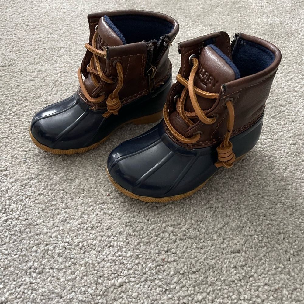 Sperry Toddler Saltwater Duck Boots